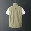 New men's outdoor casual vest, spring and summer photography, fishing vest, stand-up collar, waistcoat Specification image